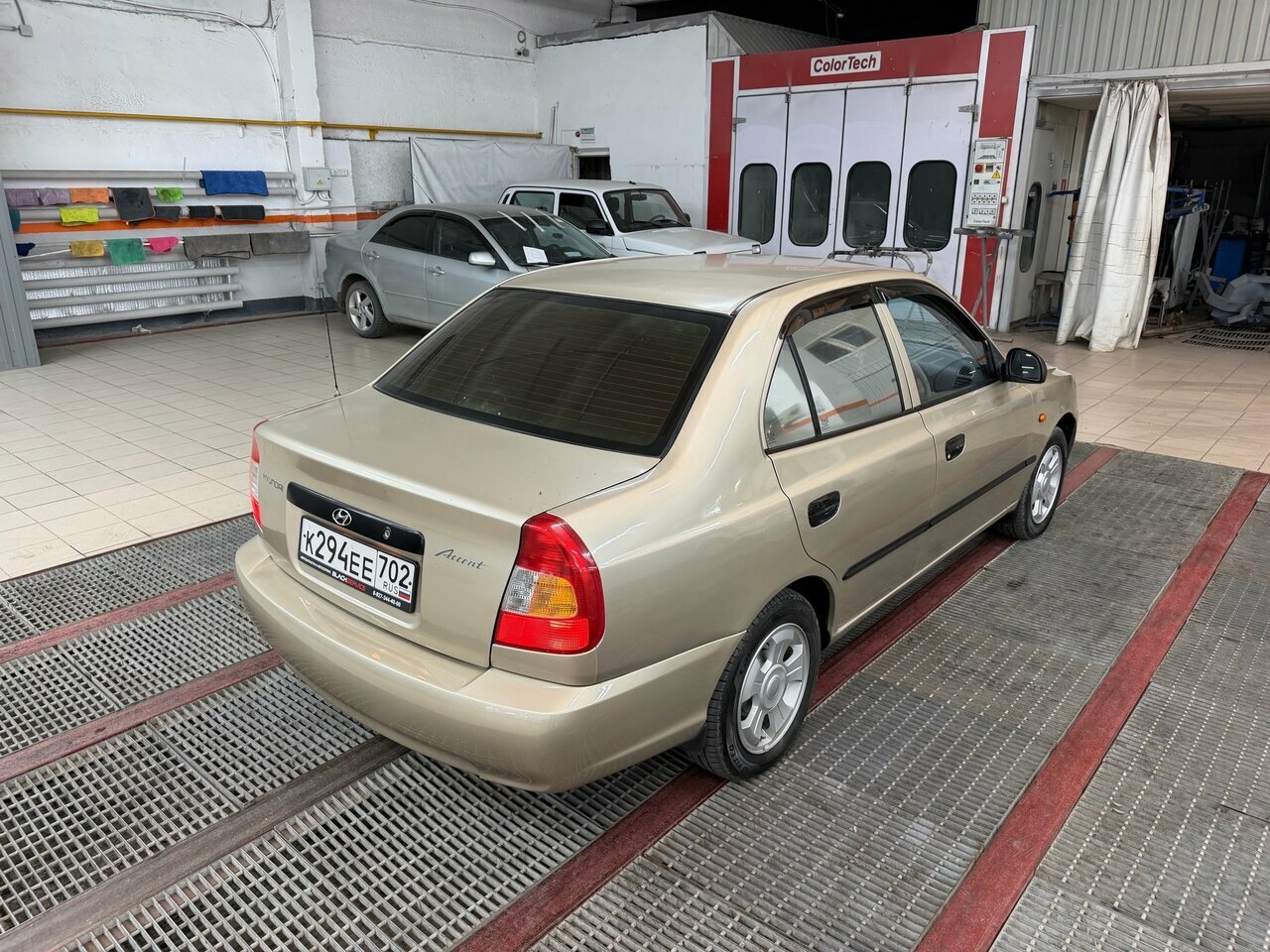 Hyundai Accent, II Рестайлинг 2004
