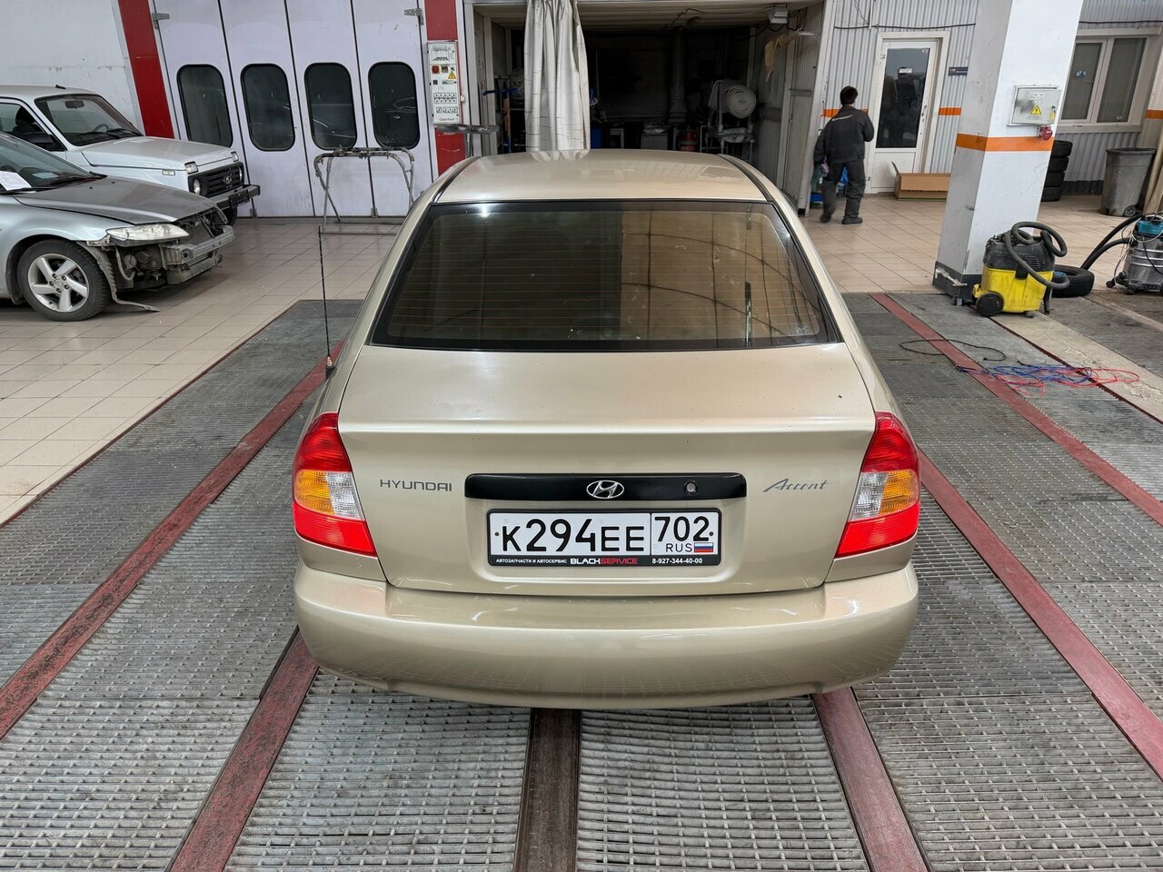 Hyundai Accent, II Рестайлинг 2004