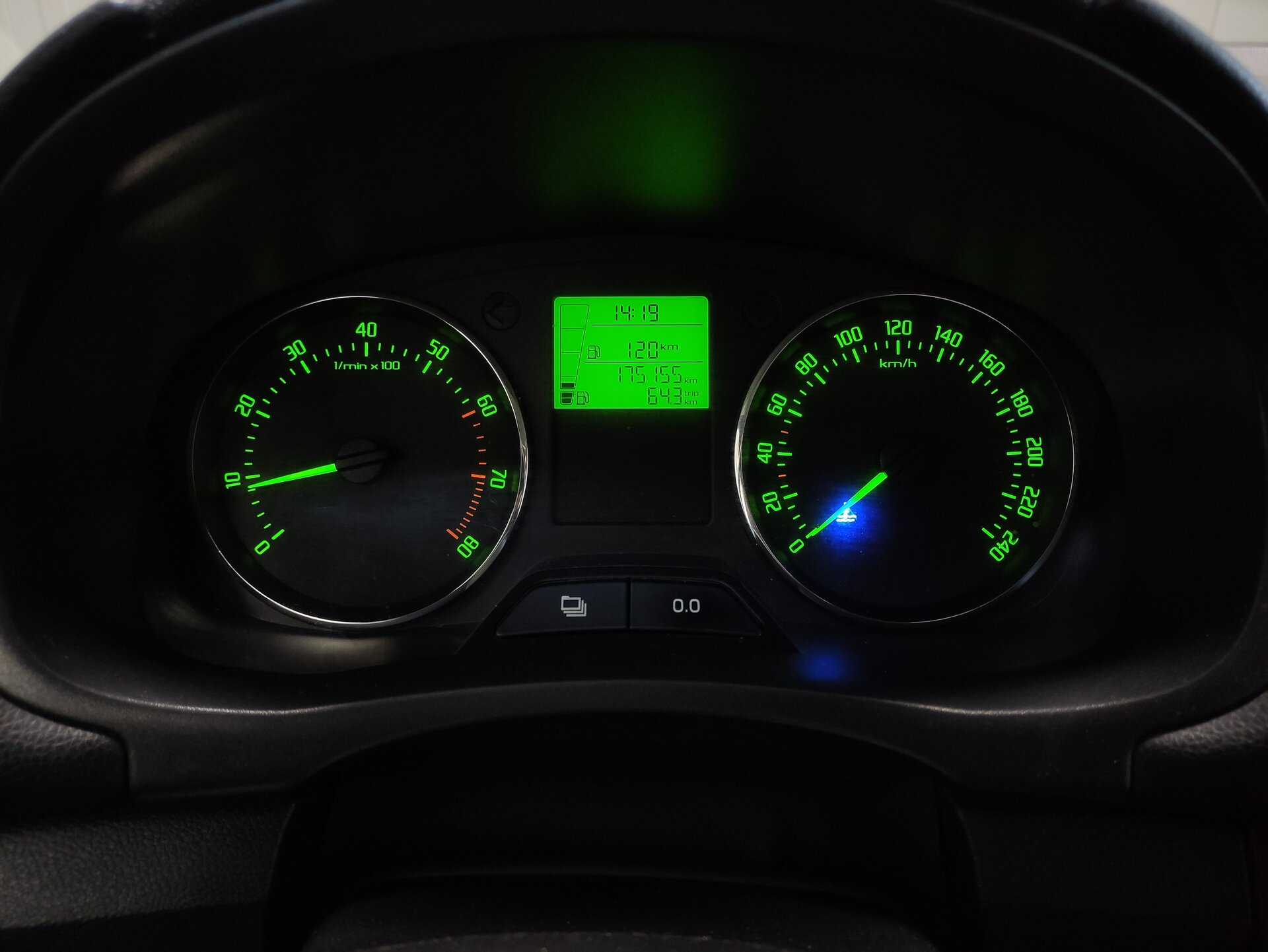 Skoda Fabia, II Рестайлинг 2013