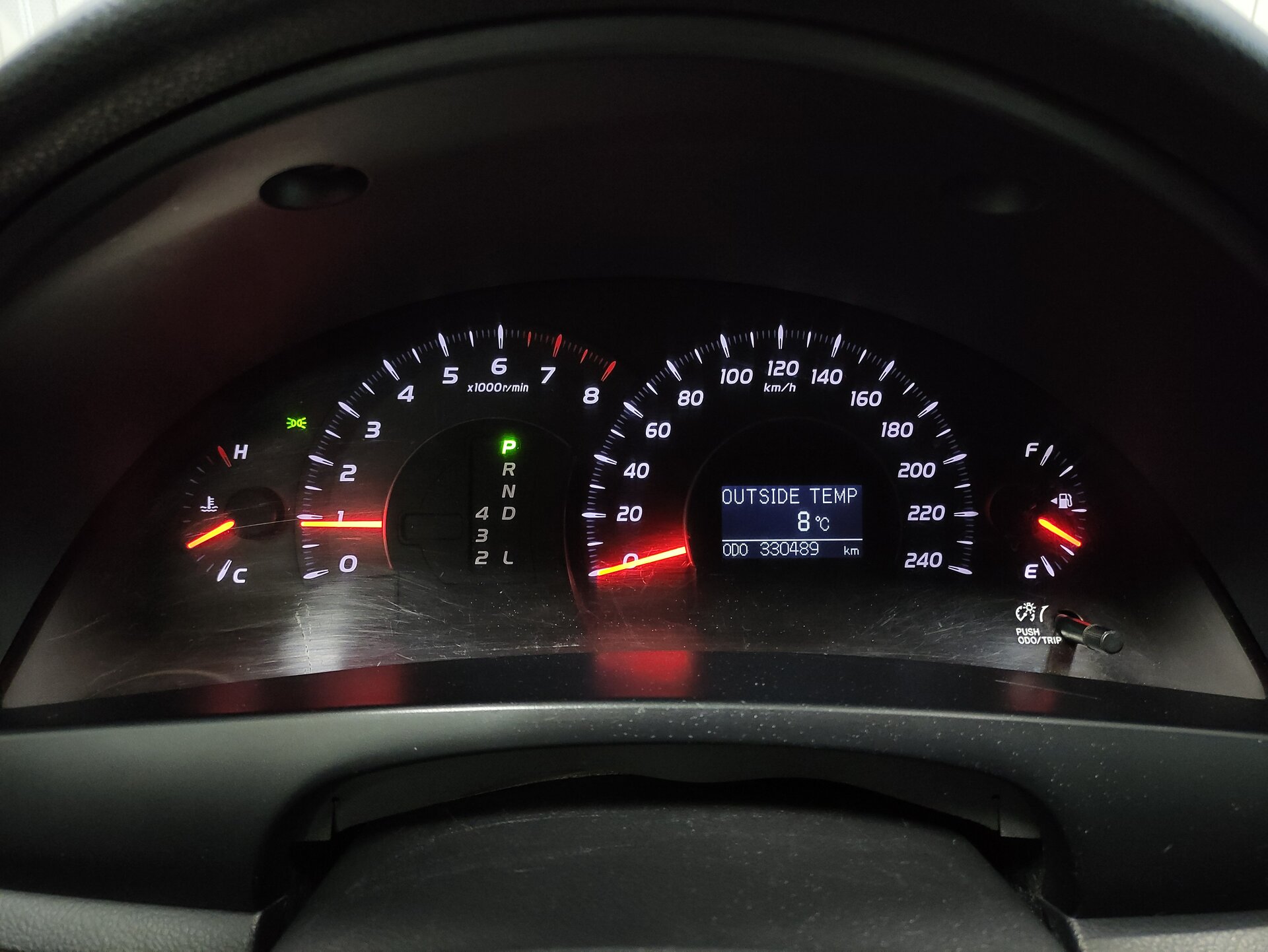 Toyota Camry, VI (XV40) 2008