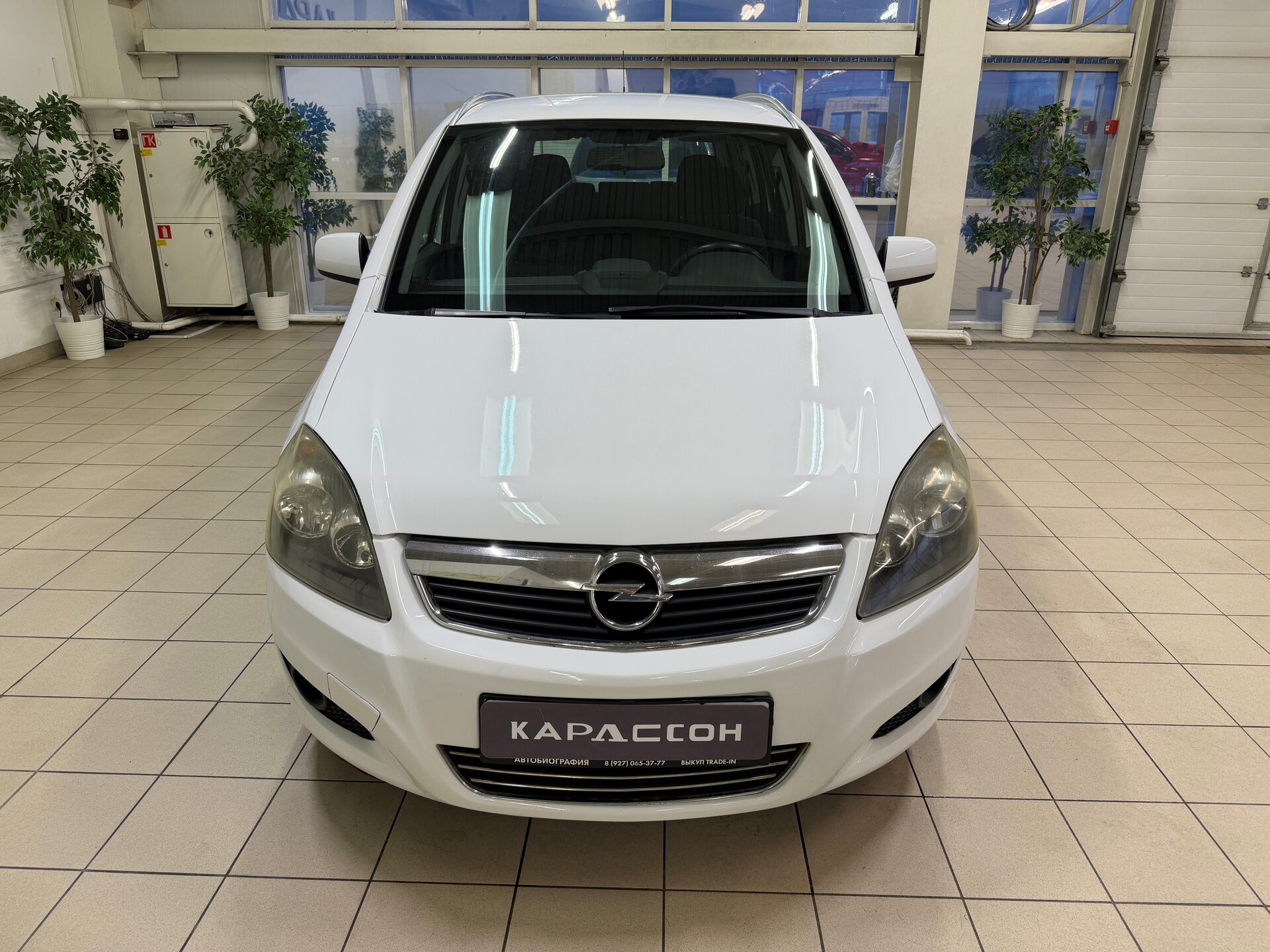 Opel Zafira, B Рестайлинг 2012