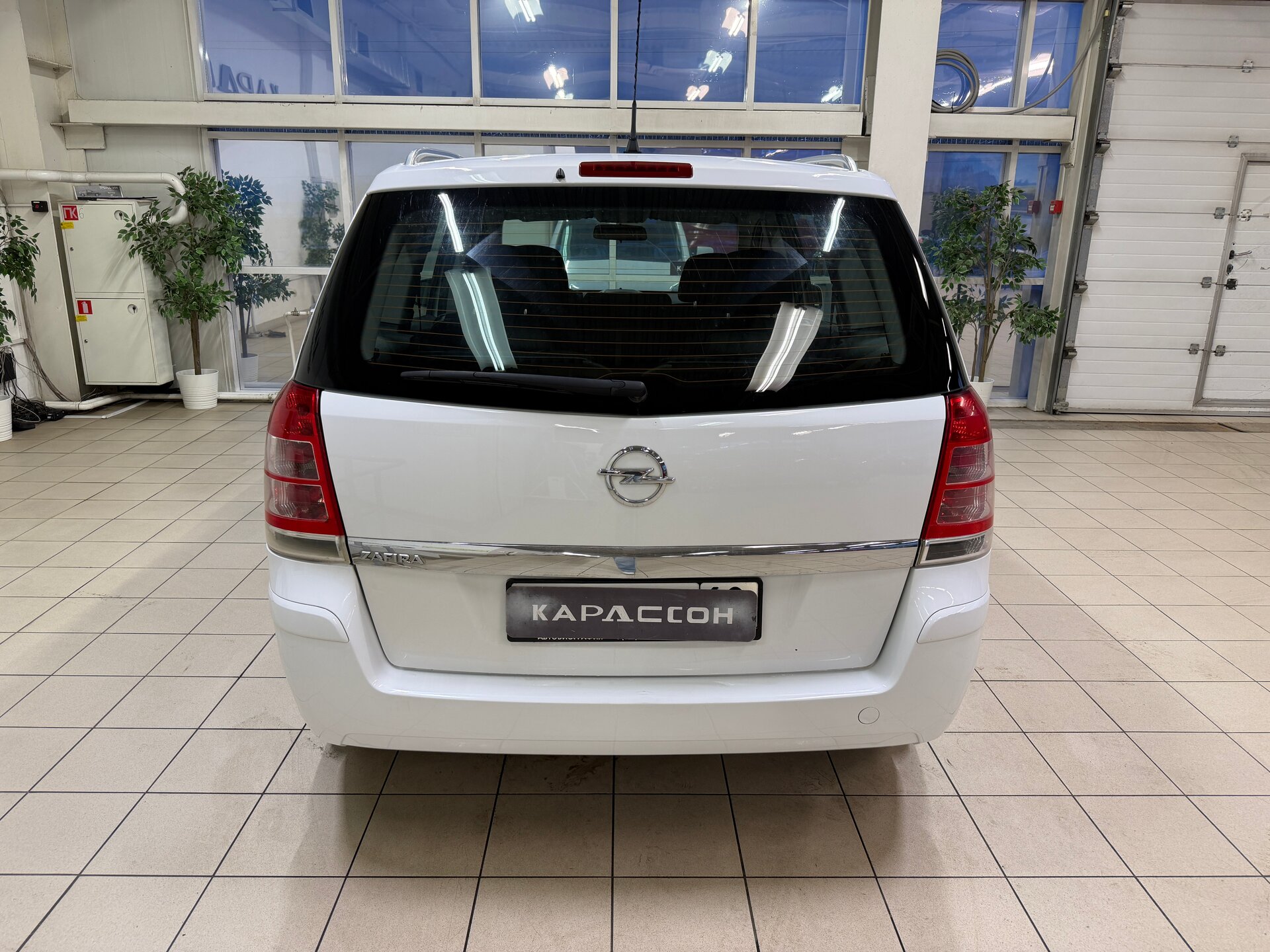 Opel Zafira, B Рестайлинг 2012 Opel Zafira, B Рестайлинг 2012