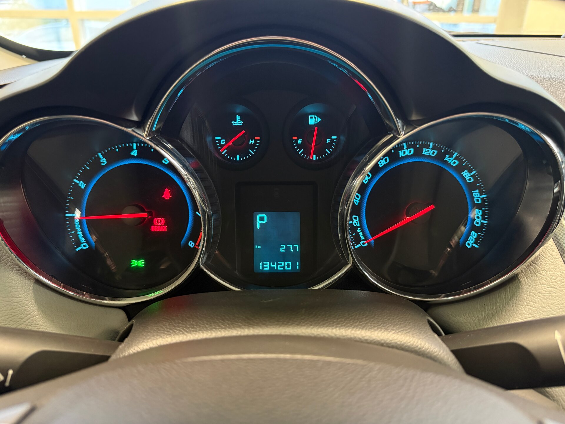 Chevrolet Cruze, I Рестайлинг 2012