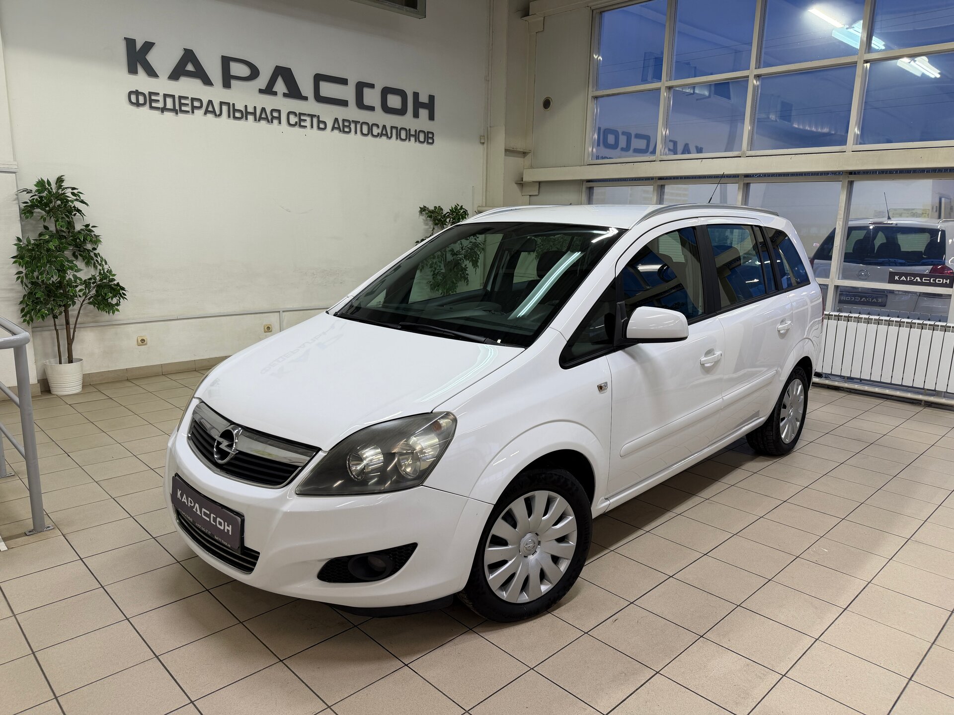 Opel Zafira, B Рестайлинг 2012 Opel Zafira, B Рестайлинг 2012